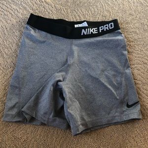 Grey Nike Pro Spandex